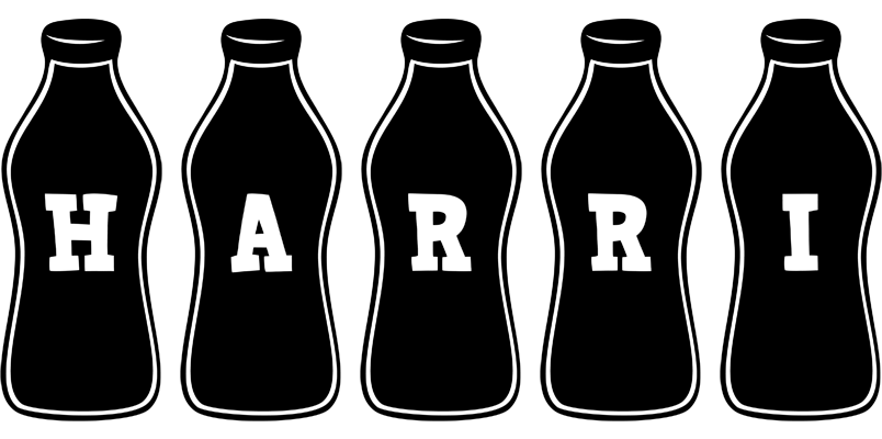 Harri bottle logo