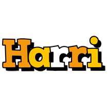 Harri cartoon logo