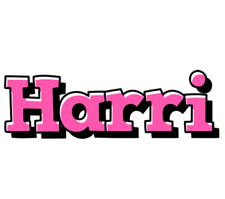 Harri girlish logo