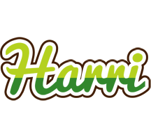 Harri golfing logo