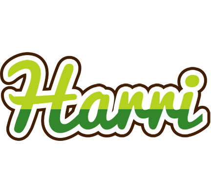 Harri golfing logo