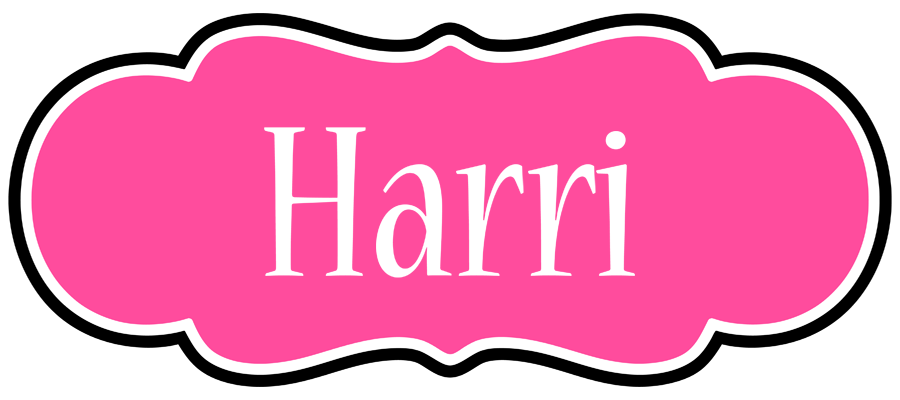 Harri invitation logo