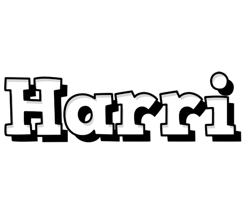 Harri snowing logo
