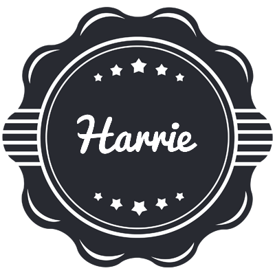 Harrie badge logo