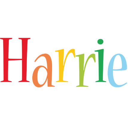Harrie birthday logo