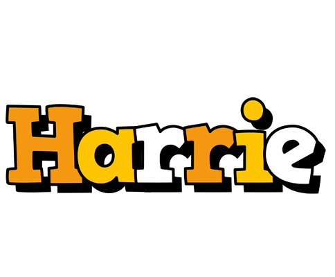 Harrie cartoon logo