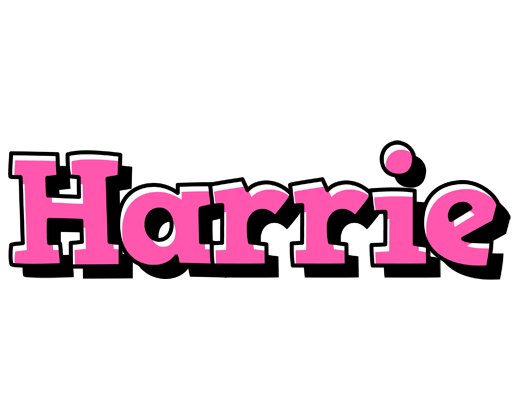 Harrie girlish logo