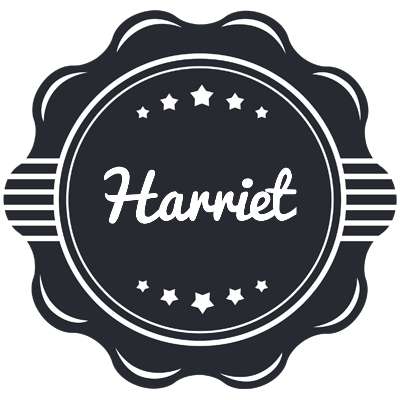 Harriet badge logo