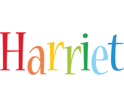 Harriet birthday logo