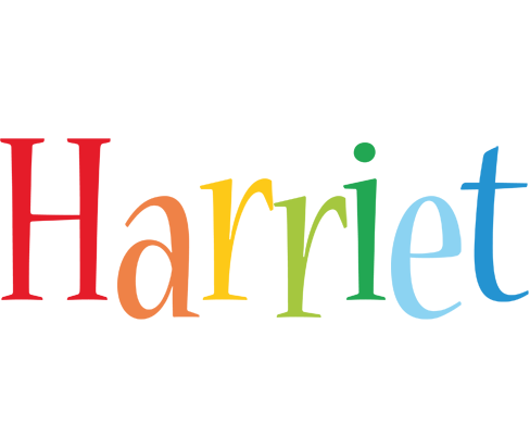 Harriet birthday logo
