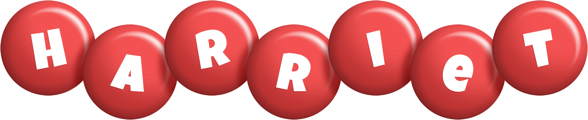 Harriet candy-red logo