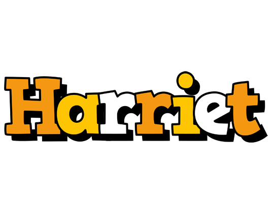 Harriet cartoon logo
