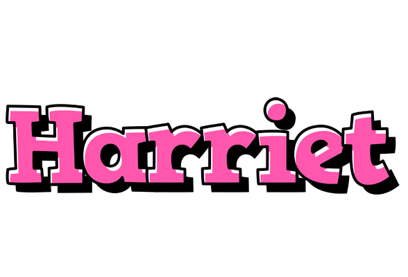 Harriet girlish logo