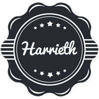 Harrieth badge logo