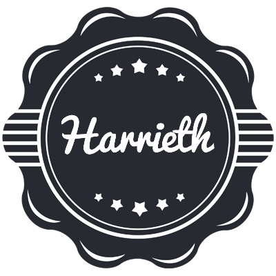 Harrieth badge logo