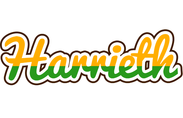 Harrieth banana logo