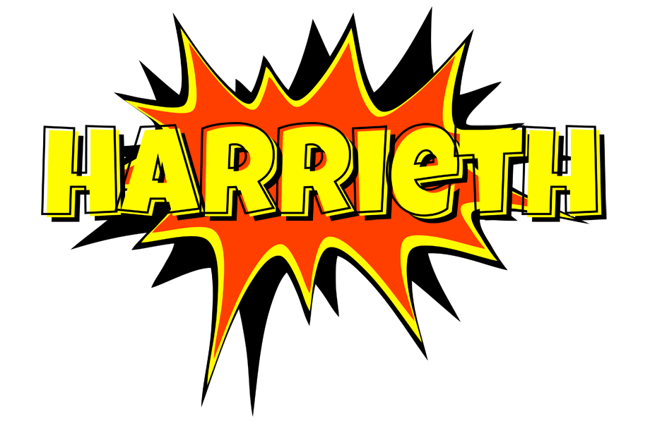 Harrieth bazinga logo