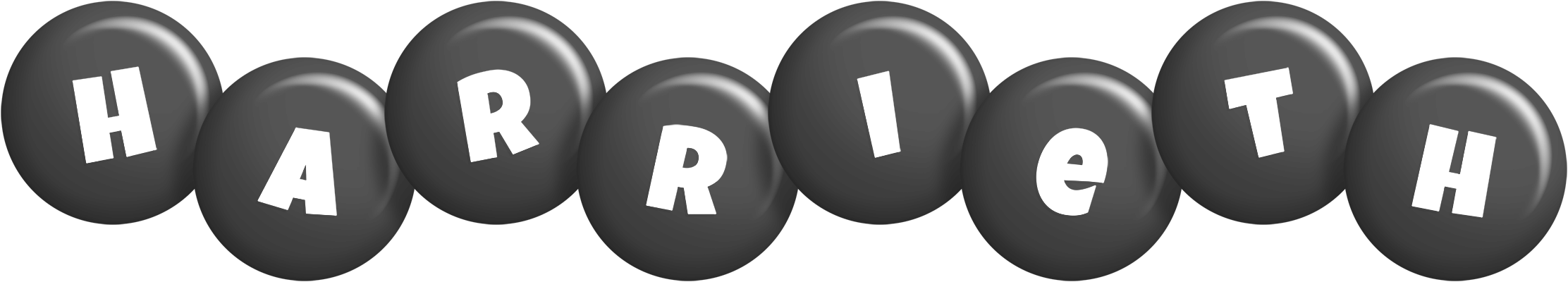 Harrieth candy-black logo
