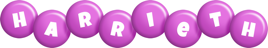 Harrieth candy-purple logo