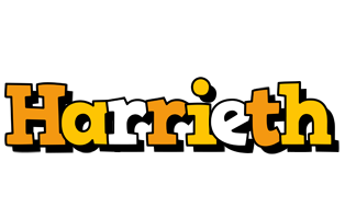 Harrieth cartoon logo