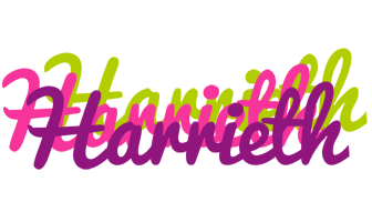 Harrieth flowers logo