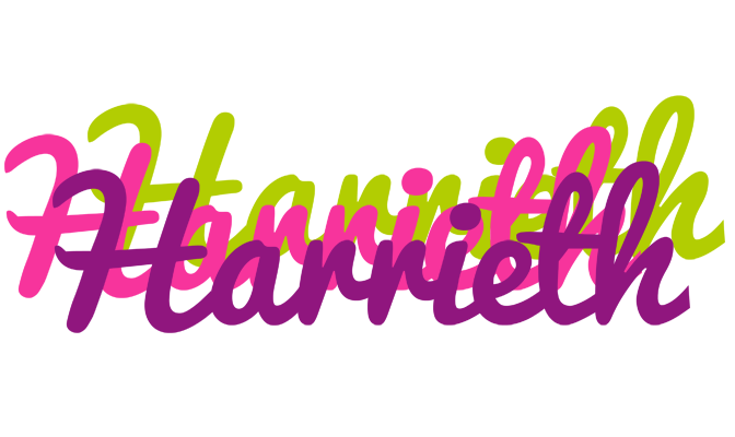 Harrieth flowers logo