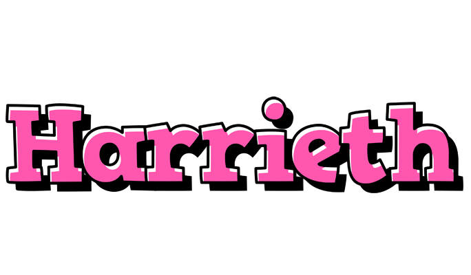 Harrieth girlish logo