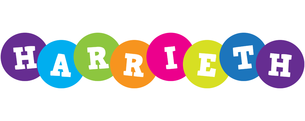 Harrieth happy logo