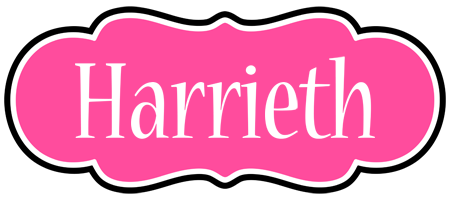 Harrieth invitation logo