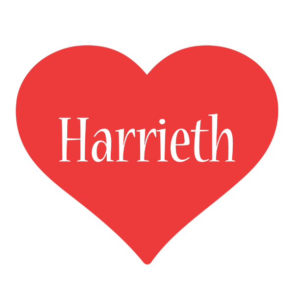 Harrieth love logo