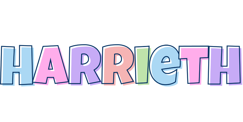 Harrieth pastel logo