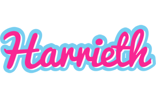 Harrieth popstar logo