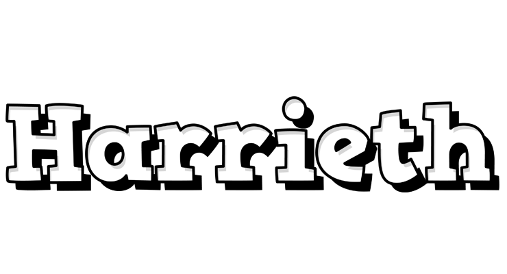 Harrieth snowing logo
