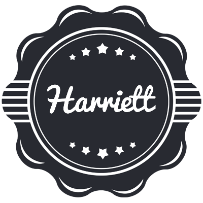 Harriett badge logo