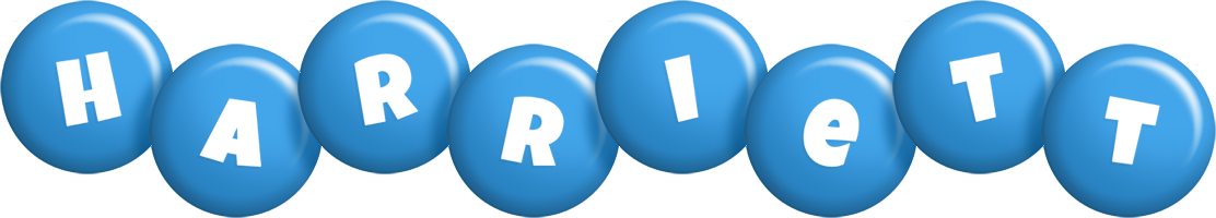 Harriett candy-blue logo