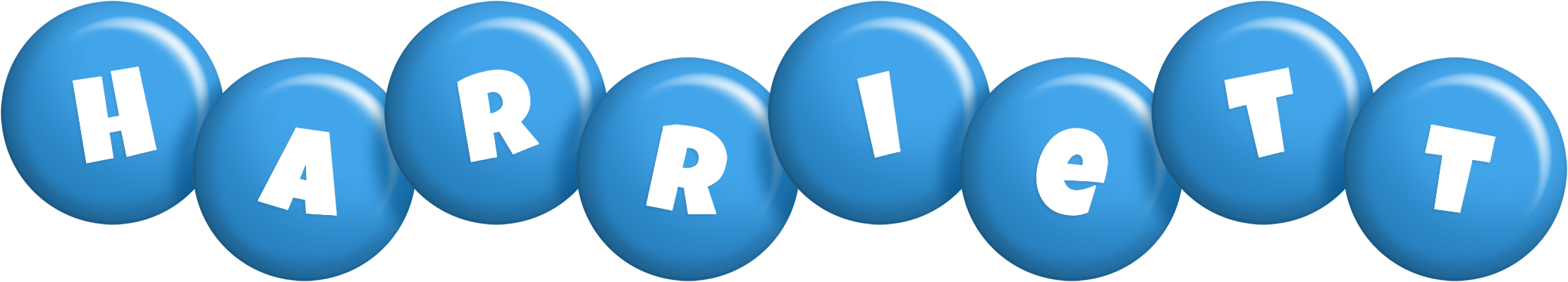 Harriett candy-blue logo