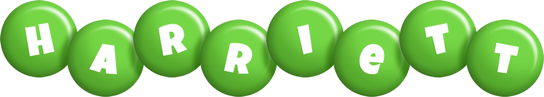 Harriett candy-green logo