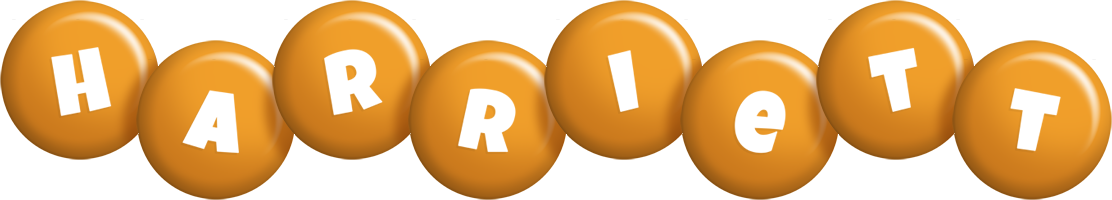 Harriett candy-orange logo