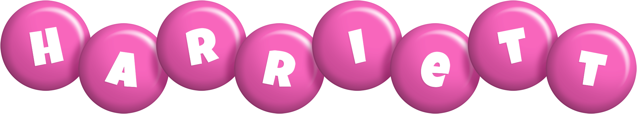 Harriett candy-pink logo