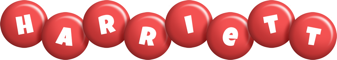 Harriett candy-red logo