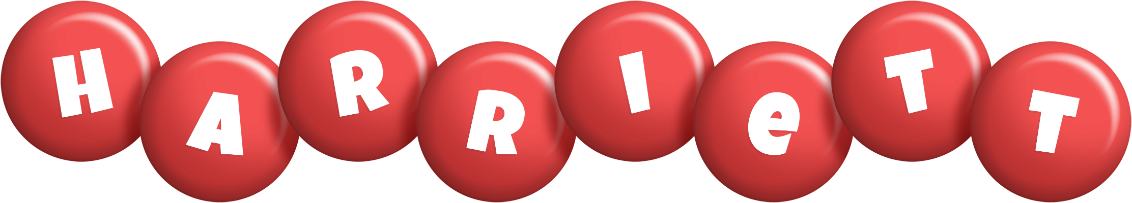 Harriett candy-red logo
