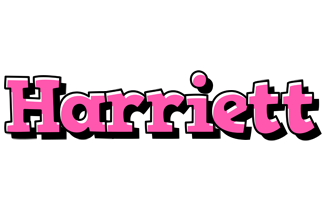 Harriett girlish logo