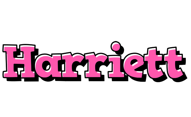 Harriett girlish logo