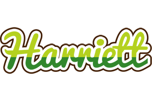 Harriett golfing logo