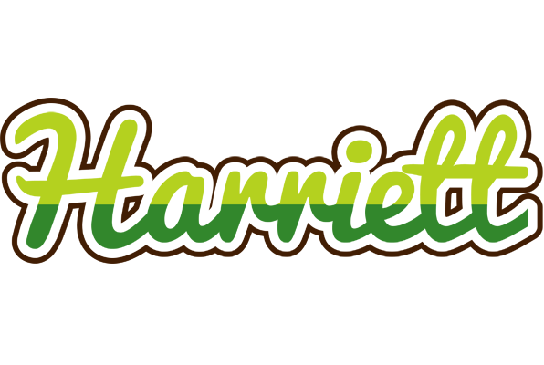 Harriett golfing logo