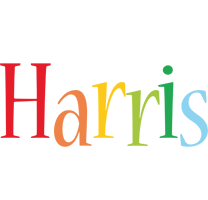 Harris birthday logo