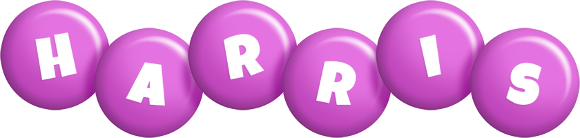 Harris candy-purple logo