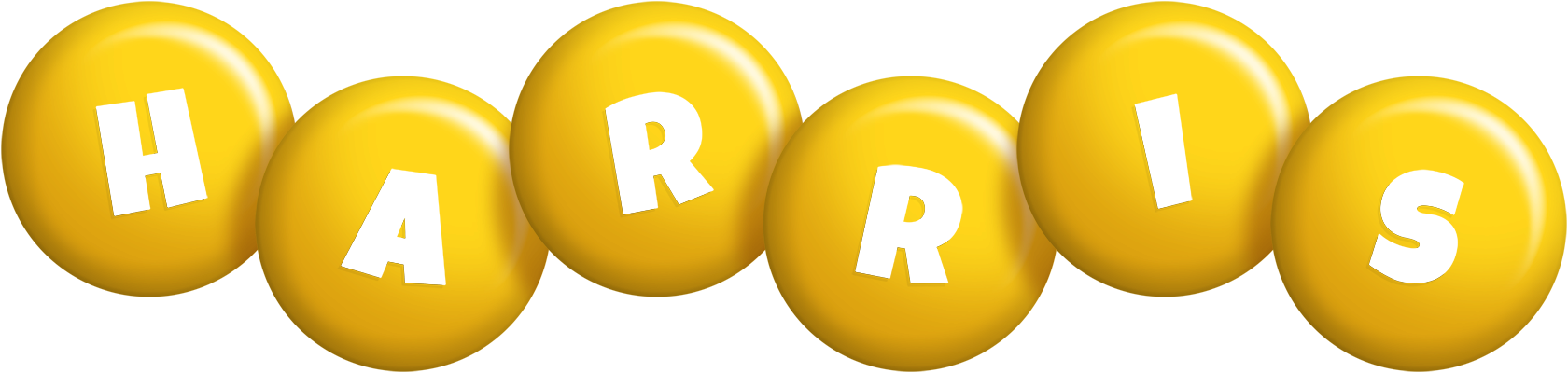 Harris candy-yellow logo