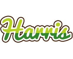 Harris golfing logo