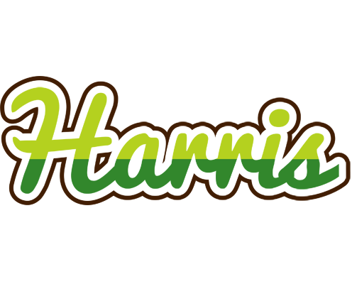 Harris golfing logo